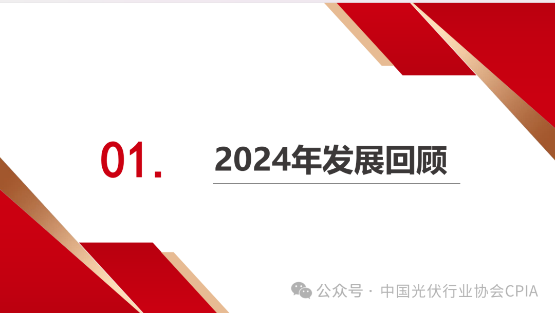 王勃华: 2024年光伏行业发展回顾与2025年形势展望